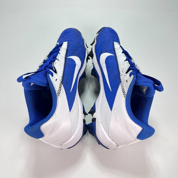 Nike Vapor Edge Shark 2 Blue Football Cleats Turf Shoes DH5088-400 Mens Size 8.5 - Picture 7 of 10